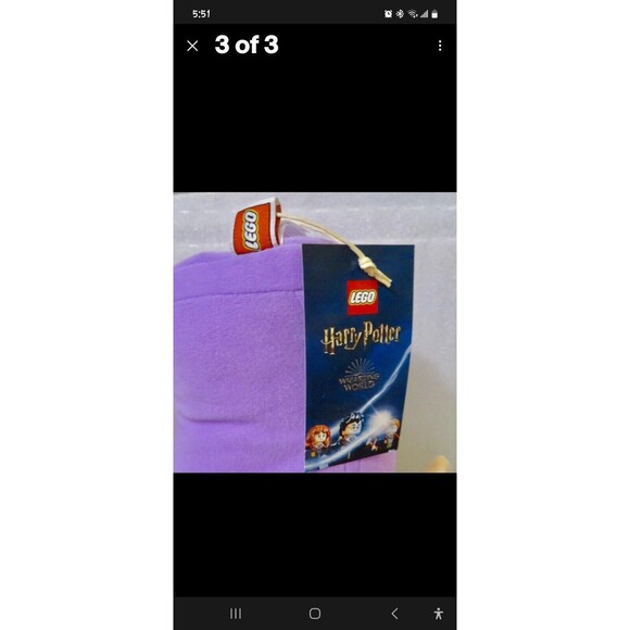 *LEGO Harry Potter Wizarding World Mini Figure Style 13 inches Plush NEW - Picture 3 of 4